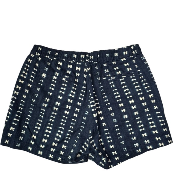 J. Crew Women's Faded Adire Shorts Size 12 - Picture 2 of 8